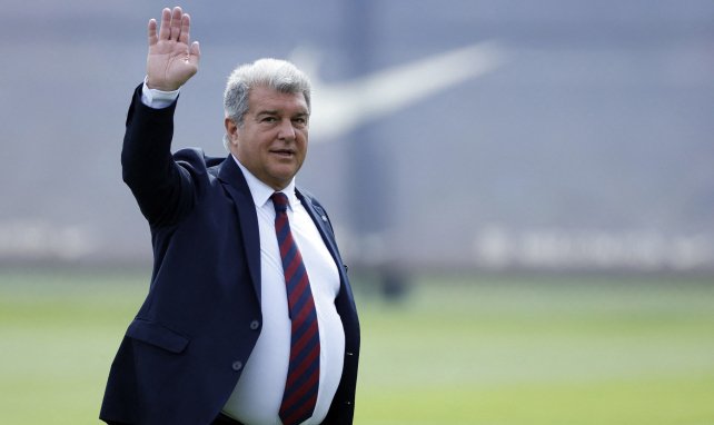 Joan Laporta sagt hallo