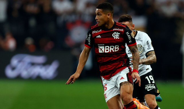 João Gomes im Einsatz für Flamengo
