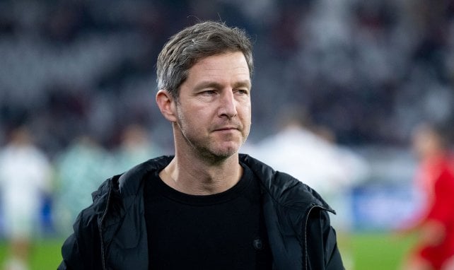 Jochen Saier im Stadion des SC Freiburg