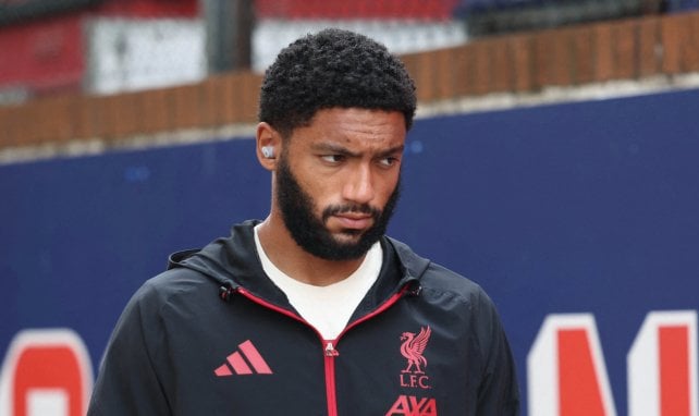 Joe Gomez vom FC Liverpool