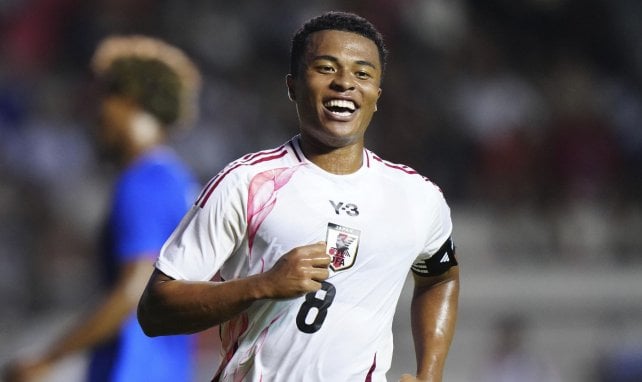 Joel Chima Fujita als Kapitän der U23 von Japan