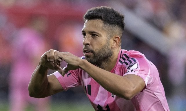 Jordi Alba im Miami-Trikot