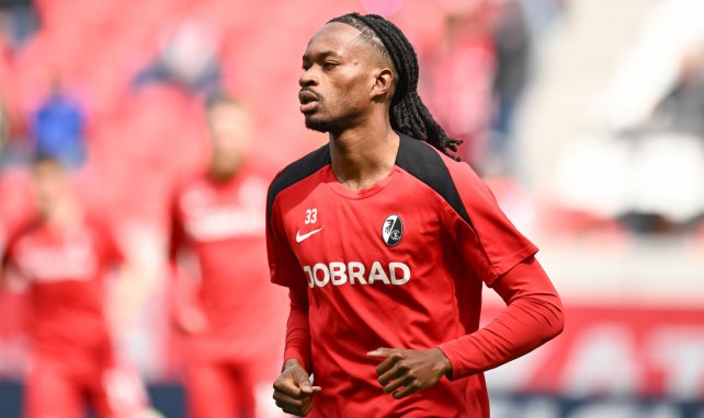 Jordy Makengo im Trikot des SC Freiburg