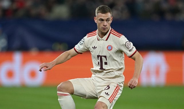 Joshua Kimmich am Ball für den FC Bayern