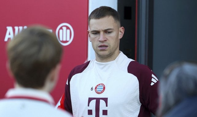 Joshua Kimmich an der Säbener Straße