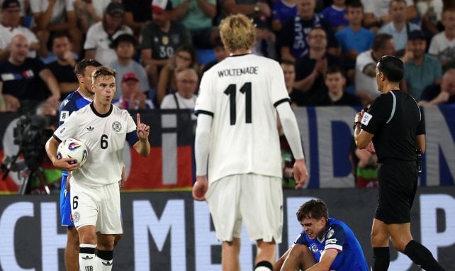 Joshua Kimmich und Nick Woltemade