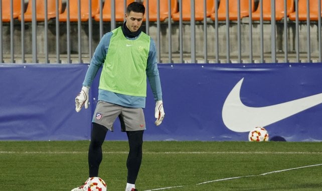 Juan Musso beim Training