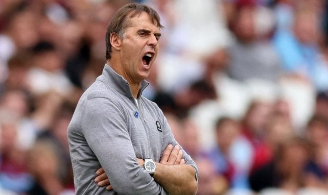 Julen Lopetegui schreit laut