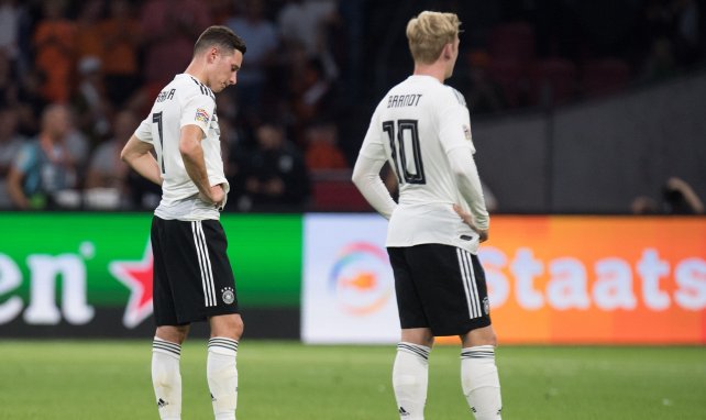 Julian Draxler (l.) und Julian Brandt