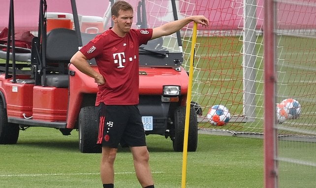 Julian Nagelsmann hat mit Bayern große Ziele