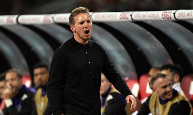 Julian Nagelsmann an der Seitenlinie