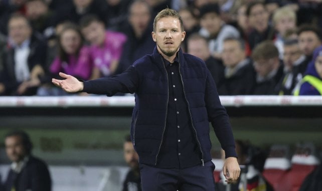 Julian Nagelsmann agiert an der Seitenlinie