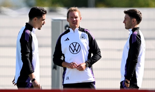 Julian Nagelsmann mit seinen Bres