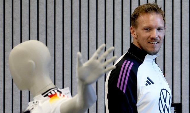 Julian Nagelsmann bei einer DFB-Pressekonferenz