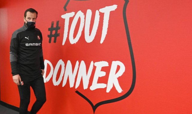 Stade Rennes Cheftrainer Julien Stéphan ist seit 2018 im Amt