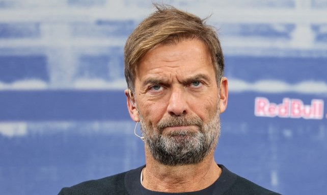 Jürgen Klopp bei seiner Vorstellung als Head of Global Soccer bei Red Bull