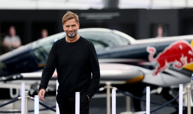 Jürgen Klopp bei der seiner Vorstellung als Global Head of Soccer bei Red Bull