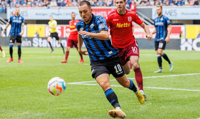 Julian Justvan im Trikot des SC Paderborn