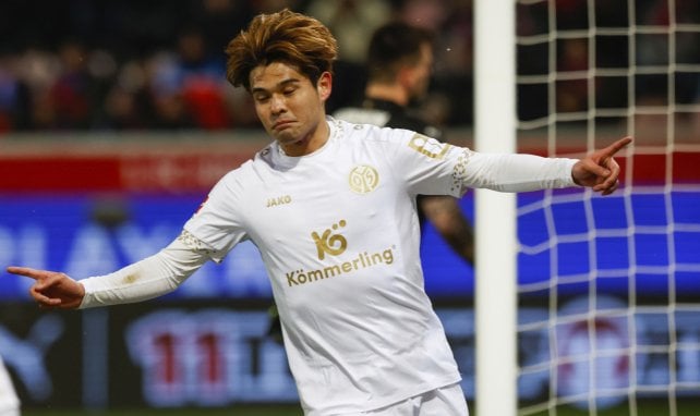 Kaishu Sano hat bei Mainz 05 groß eingeschlagen.