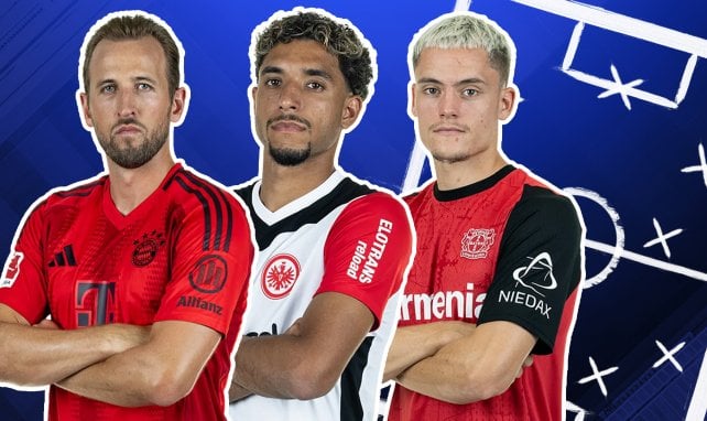 Harry Kane, Omar Marmoush und Florian Wirtz stehen in der FT-Topelf der Bundesliga