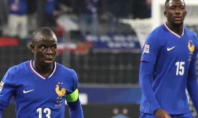N'Golo Kanté für Frankreich im Einsatz