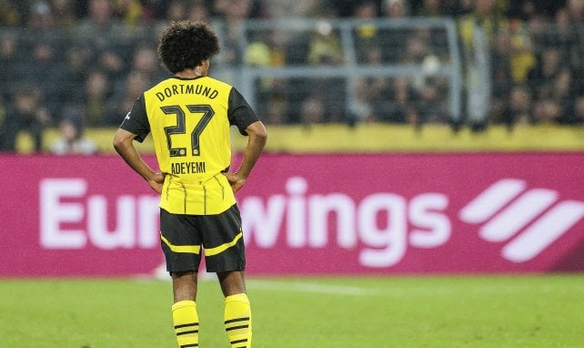 Karim Adeyemi für Dortmund im Einsatz