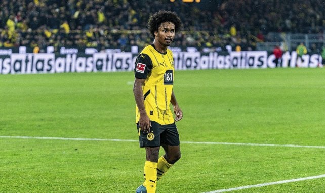 Karim Adeyemi für Dortmund im Einsatz