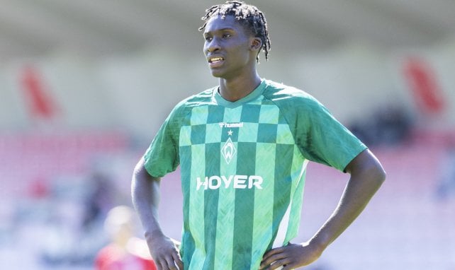 Karim Coulibaly im Werder-Trikot