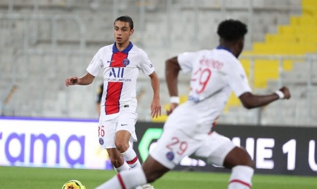 Kays Ruiz am Ball für PSG