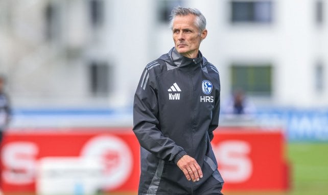 Kees van Wonderen leitet das Schalke-Training