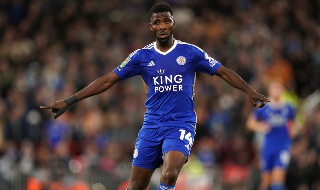 Kelechi Iheanacho im Leicester-Trikot