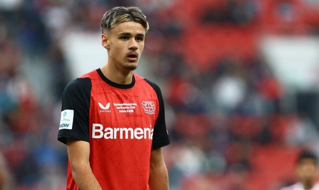 Kerim Alajbegovic im Trikot von Bayer Leverkusen