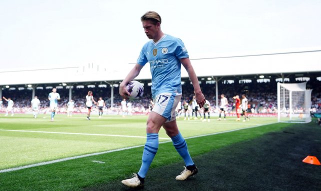 Kevin De Bruyne bei einer Ecke