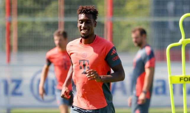 Kingsley Coman beim Training