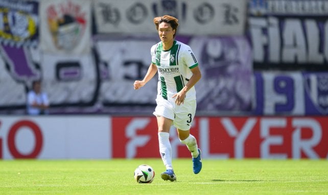 Ko Itakura am Ball für die Fohlen