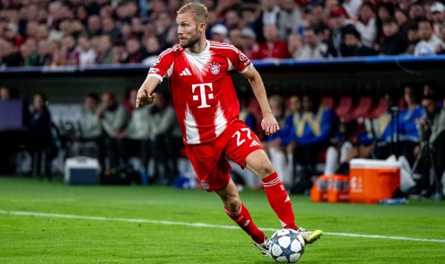 Konrad Laimer im Bayern-Trikot
