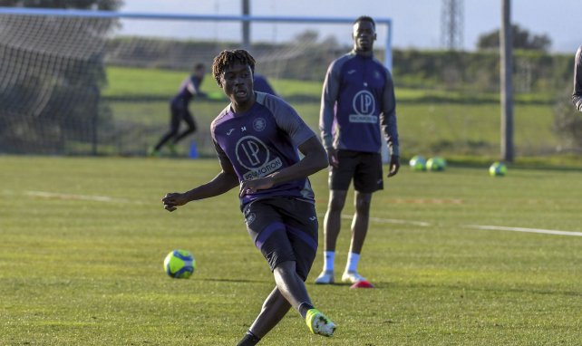Kouadio Koné beim Training des FC Toulouse