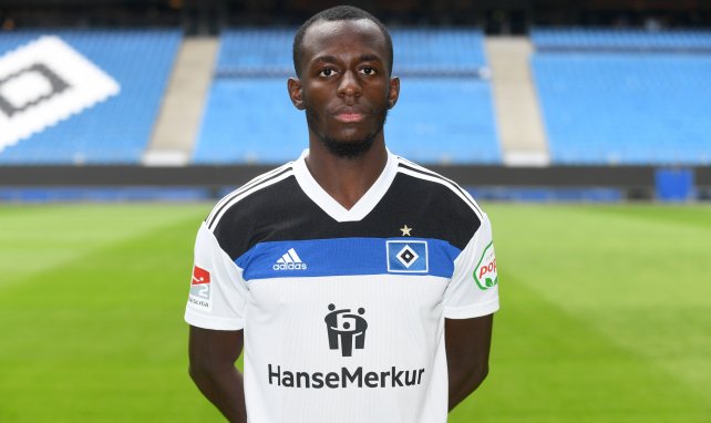 Elijah Krahn im Trikot des Hamburger SV