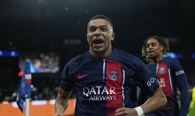 Kylian Mbappé bejubelt eines seiner zahlreichen Tore