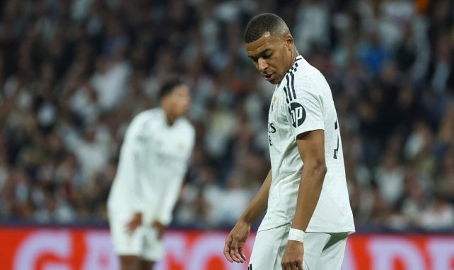 Kylian Mbappé im Trikot von Real Madrid