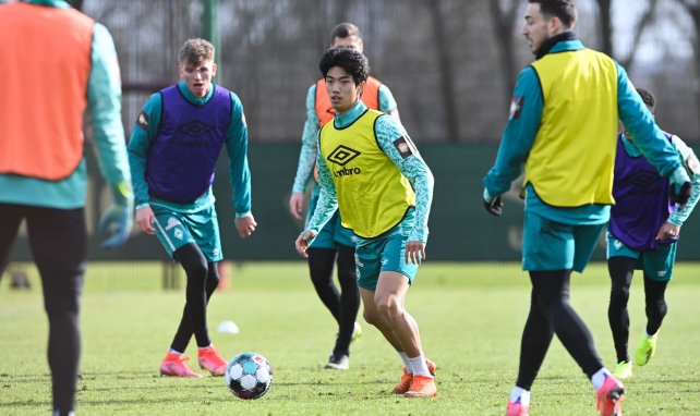 Kyu-hyun Park im Werder-Training