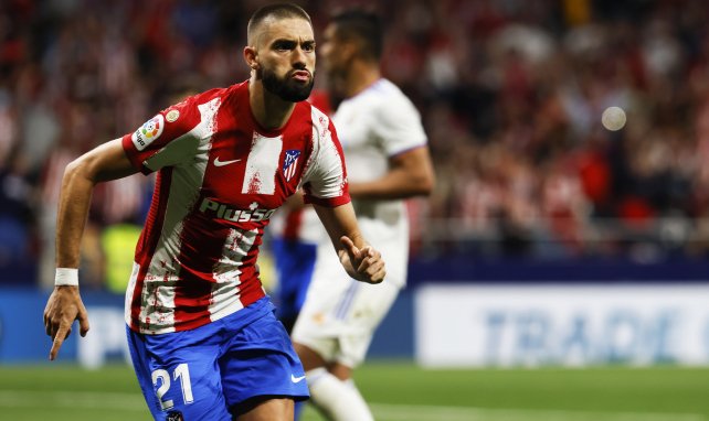 Carrasco im Trikot von Atlético Madrid