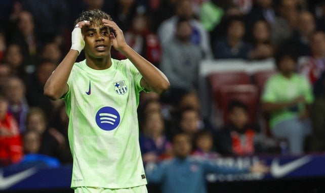 Lamine Yamal im Trikot des FC Barcelona