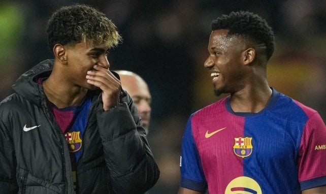 Laimine Yamal und Ansu Fati