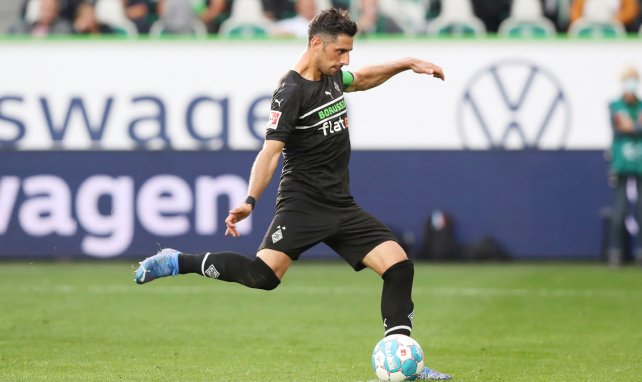 Lars Stindl am Ball für Borussia Mönchengladbach