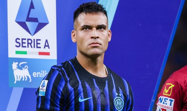 Lautaro Martínez guckt grimmig