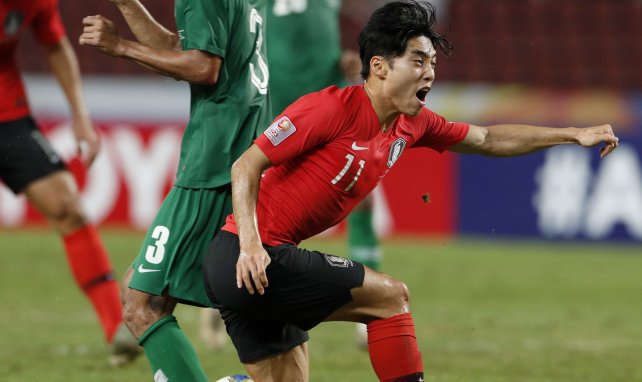 Lee Dong-jun im Einsatz für Südkorea