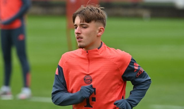 Auf Lennart Karl ruhen beim FC Bayern große Hoffnungen.
