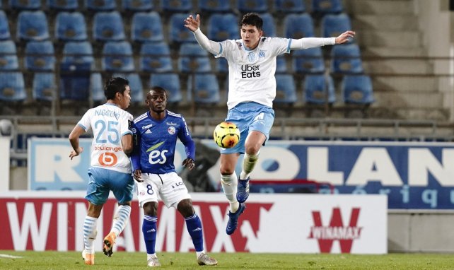 Leonardo Balerdi im Einsatz für Marseille
