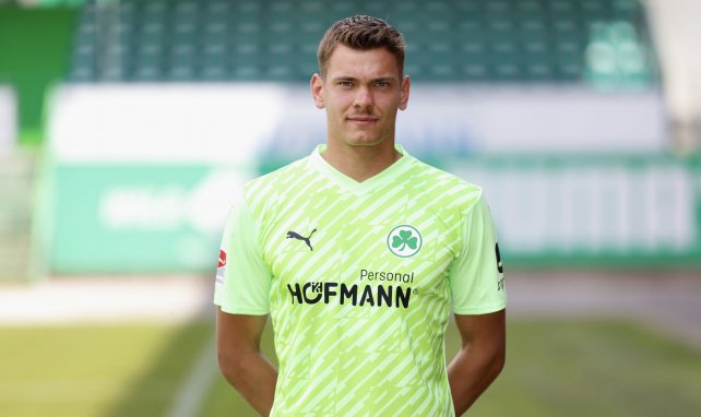 Leon Schaffran im Fürth-Trikot